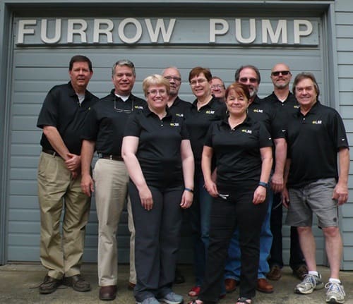 Furrow Pump Employees Group Photo