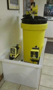 Chemical Feed Station with Dual Pump